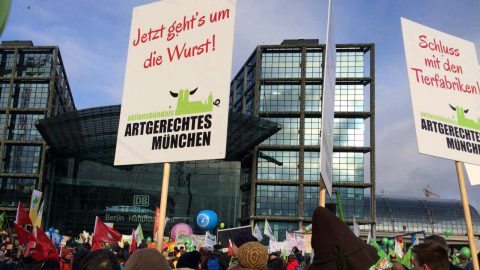 Aktionsbuendnis Artgerchtes Muenchen Demo Berlin 2018