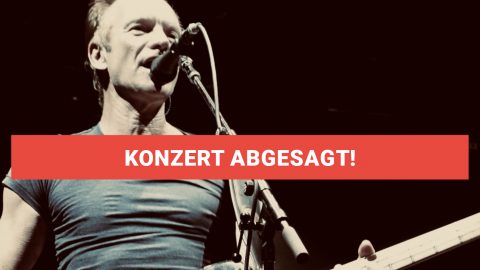 Sting Konzert abgesagt